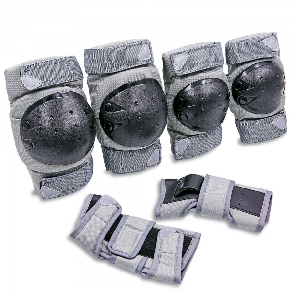 

Защита детская наколенники, налокотники, перчатки HYPRO SK-6968 Grey (PS00014)