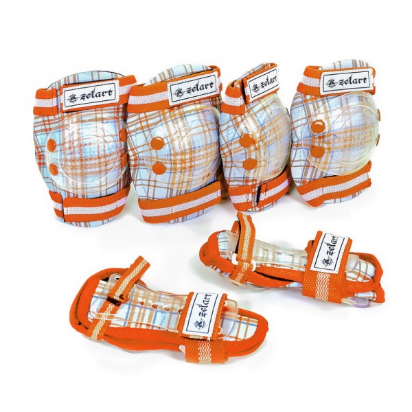 

Защита детская наколенники, налокотники, перчатки Zelart SK-4678 CANDY Orange (PS00033)