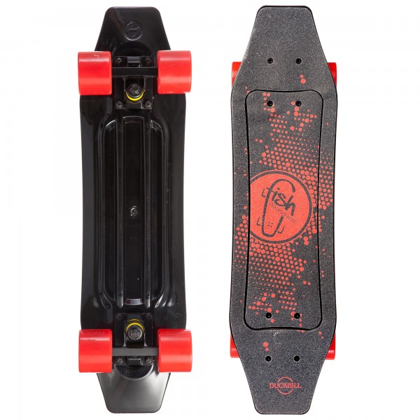 

Скейтборд пластиковый FISH Duckbill 23in SK-418-3 Red (PS00449)