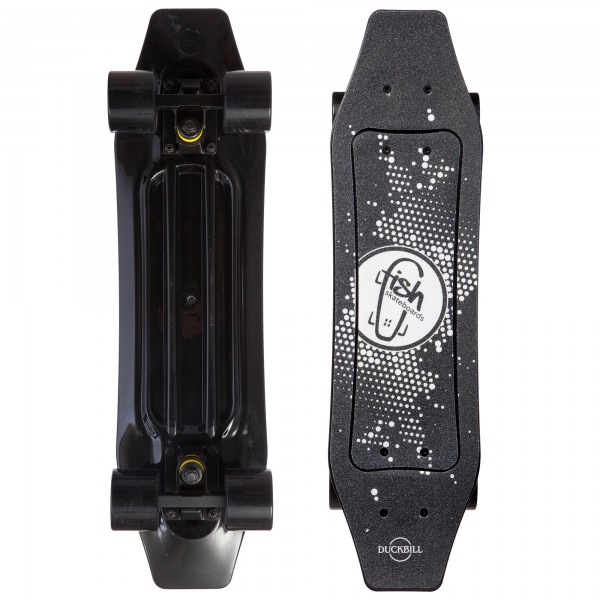 

Скейтборд пластиковый FISH Duckbill 23in SK-418-1 Black (PS00447)