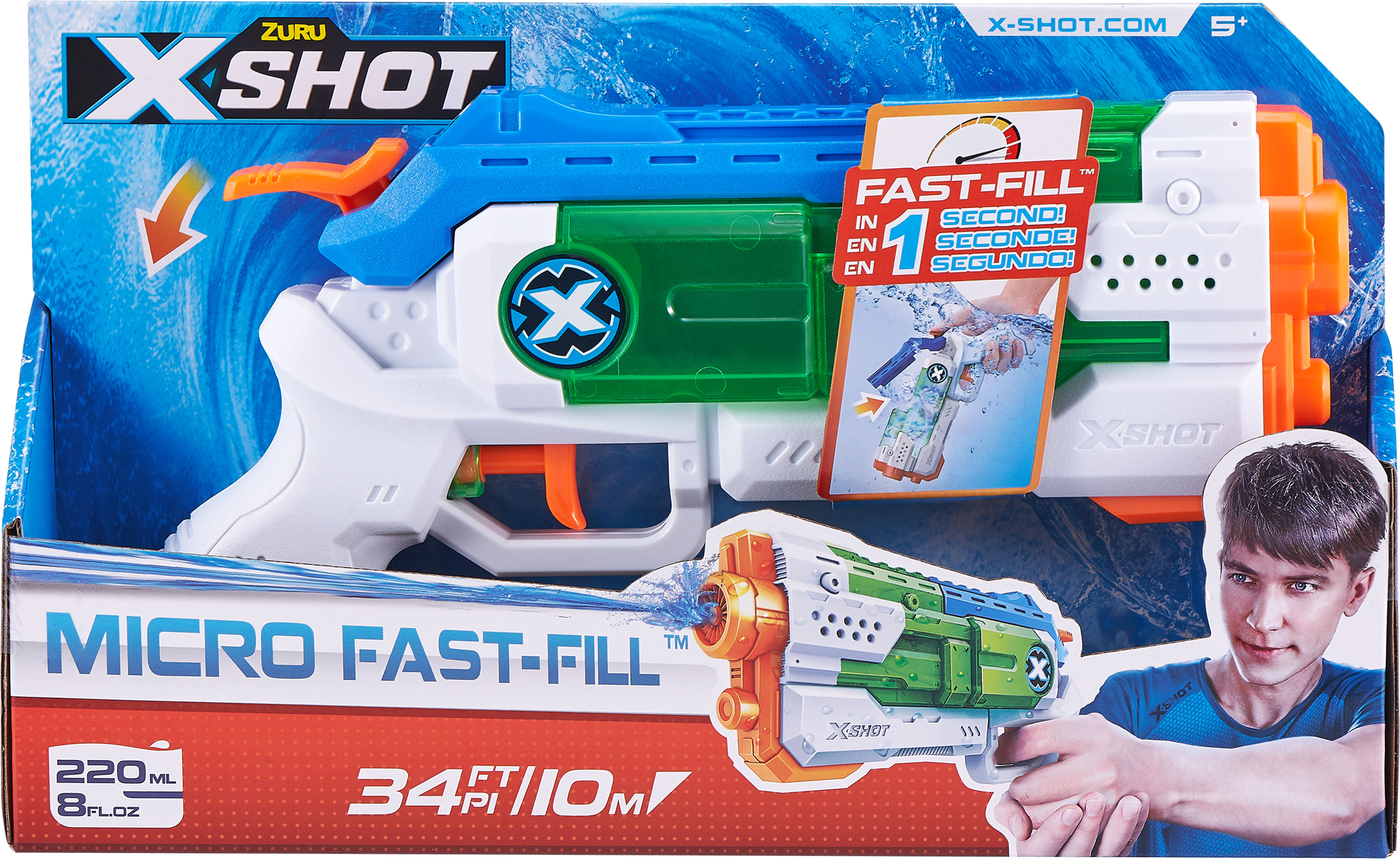 

Водный бластер Zuru X-Shot Fast Fill Small (56220) (193052007018)