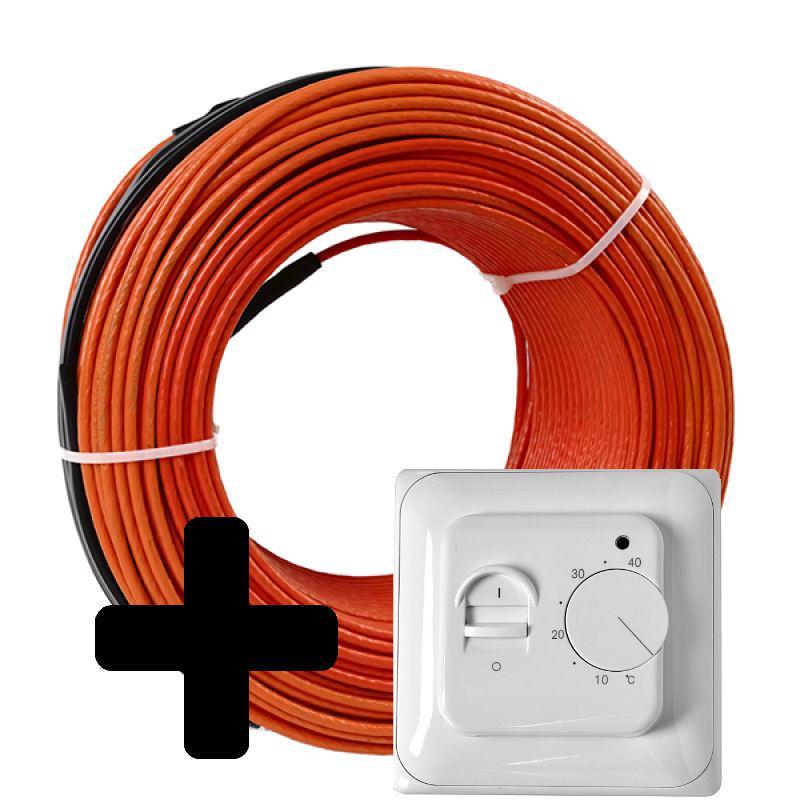 

Теплый пол Volterm HR12 двужильный кабель, 740W, 5-6,2 м2(HR12 740)