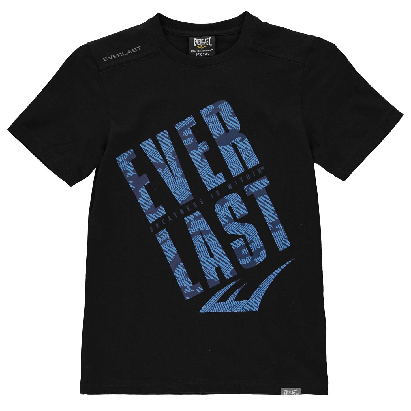 

Футбока Everlast T Shirt Junior 7-8 лет черный (59804703-R)