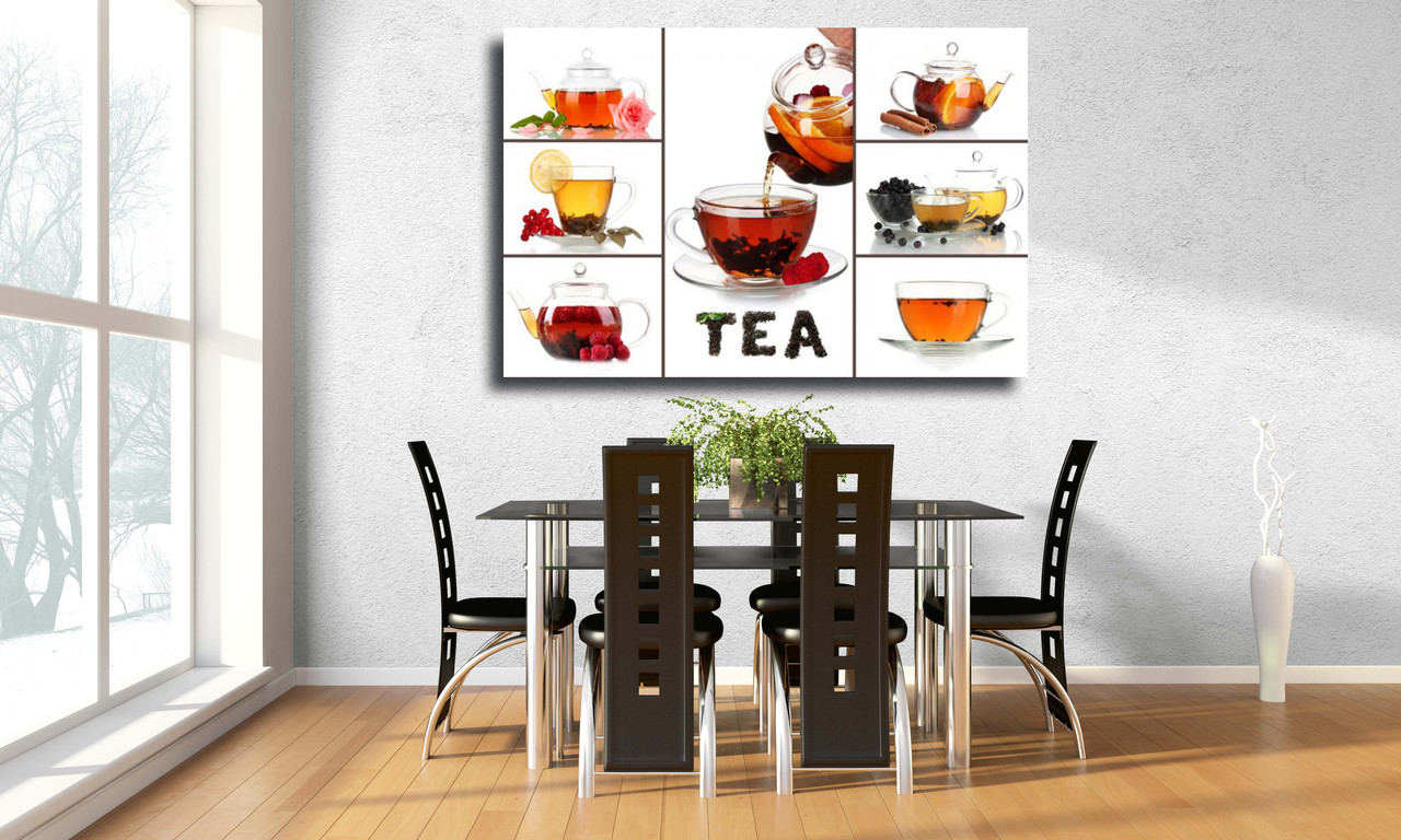 

Картина на холсте Фотоколлаж TEA 90х60