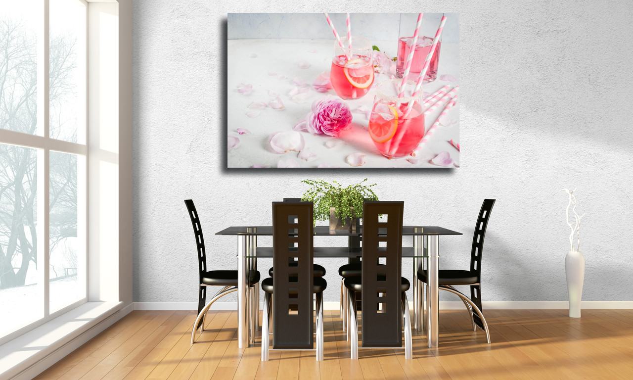 

Картина на холсте Летние прохладительные напитки 90х60