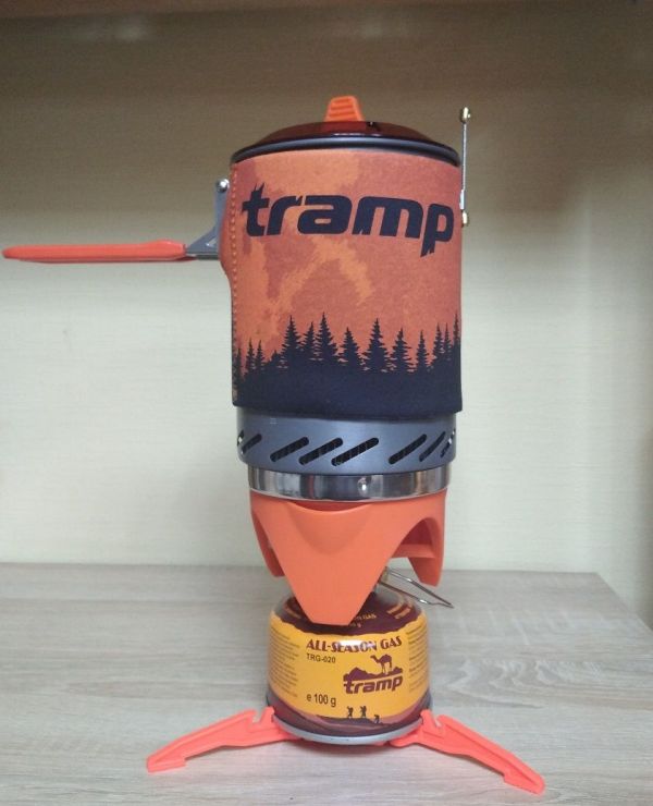 

Система для приготовления пищи Tramp 1,0л Orange (TRG-115)