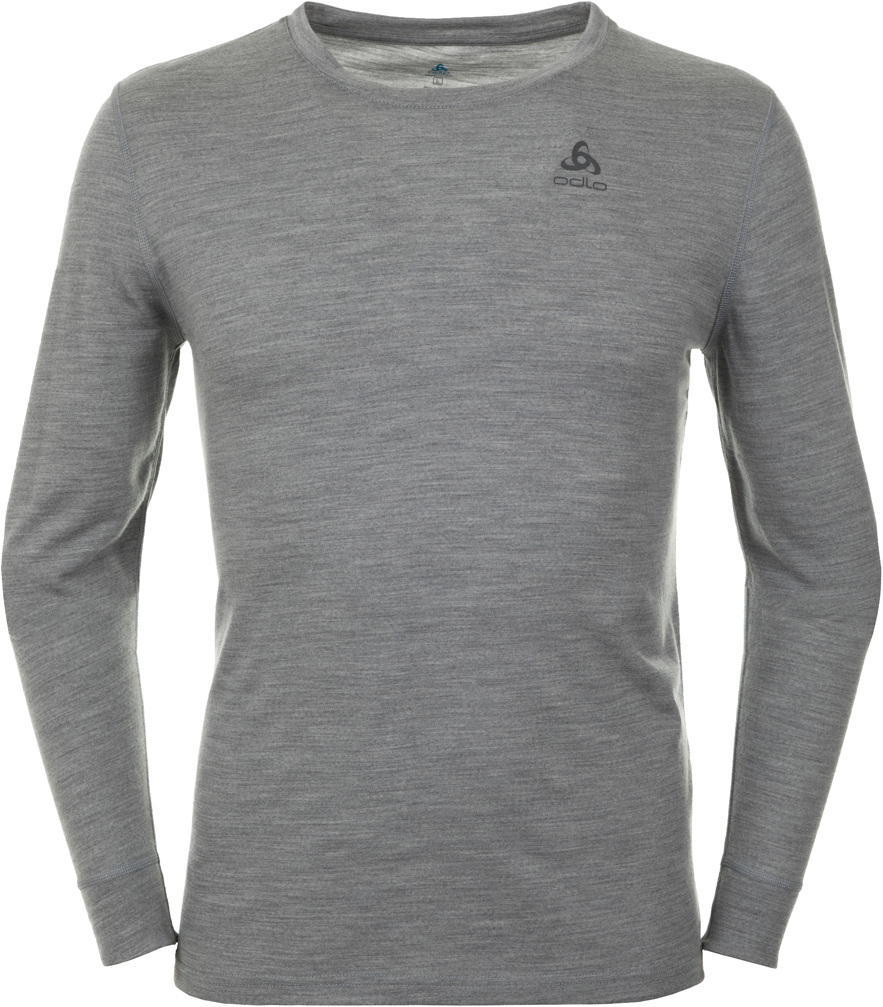 

Термофутболка Odlo L/S Crew Neck Natural 100% Merino Warm (110812 Grey Melange L)