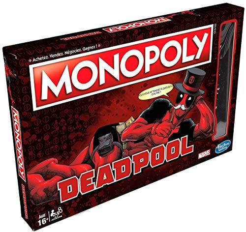 

Настольная игра Монополия Hasbro Deadpool Дэдпул Monopoly DР M