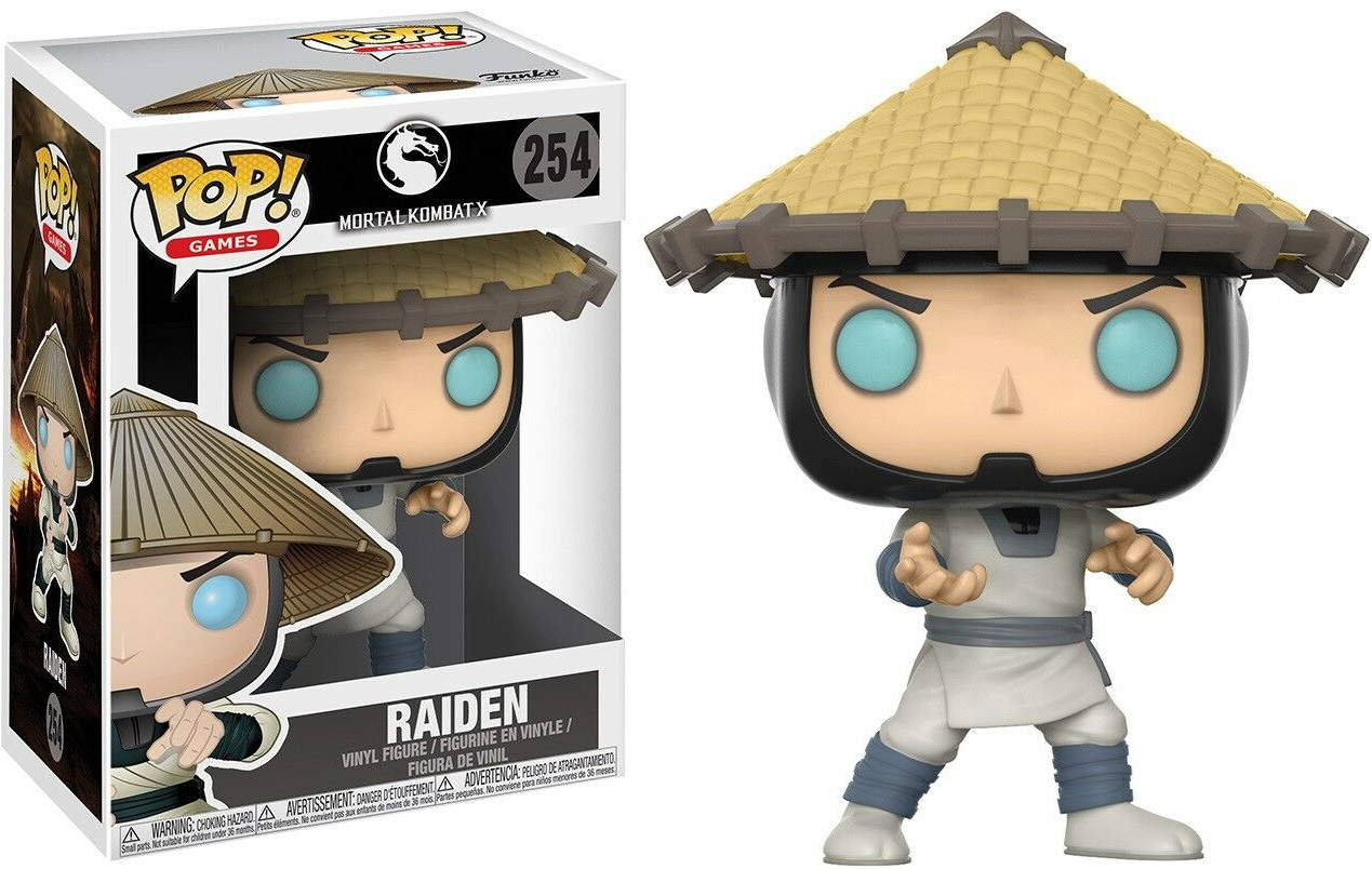 

Фигурка Funko Pop Фанко Поп Мортал Комбат Икс Рейден Mortal Kombat Raiden 10 см MK R 254