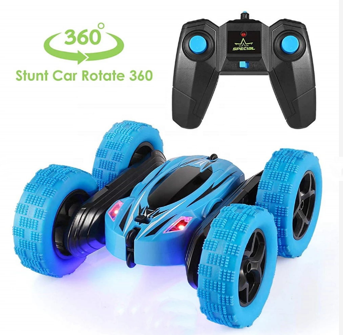 

Машинка-перевертыш на радиоуправлении Stunt Car D828 YDJIA синяя