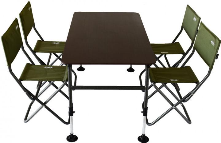 

Комплект мебели складной Novator SET-2 100 х 60 х 60 см Коричневый (201934)