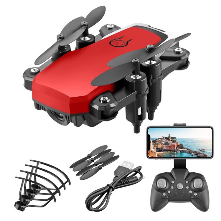 

Квадрокоптер RC SMART DRON- дрон с камерой, FPV, барометр, оптическая стабилизация красный (TS3847111)