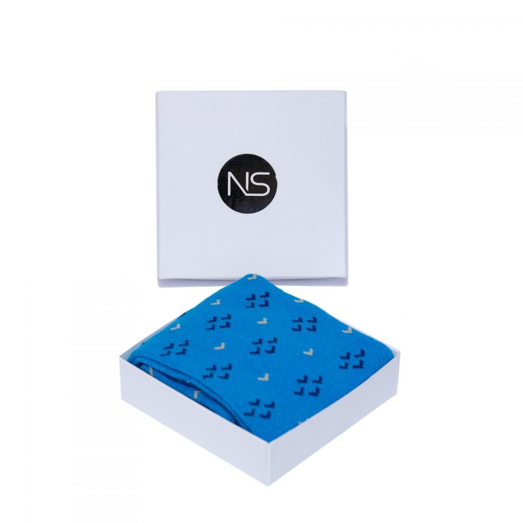 

Шкарпетки NS Socks Sky Swallow Socks 44-46 Голубі