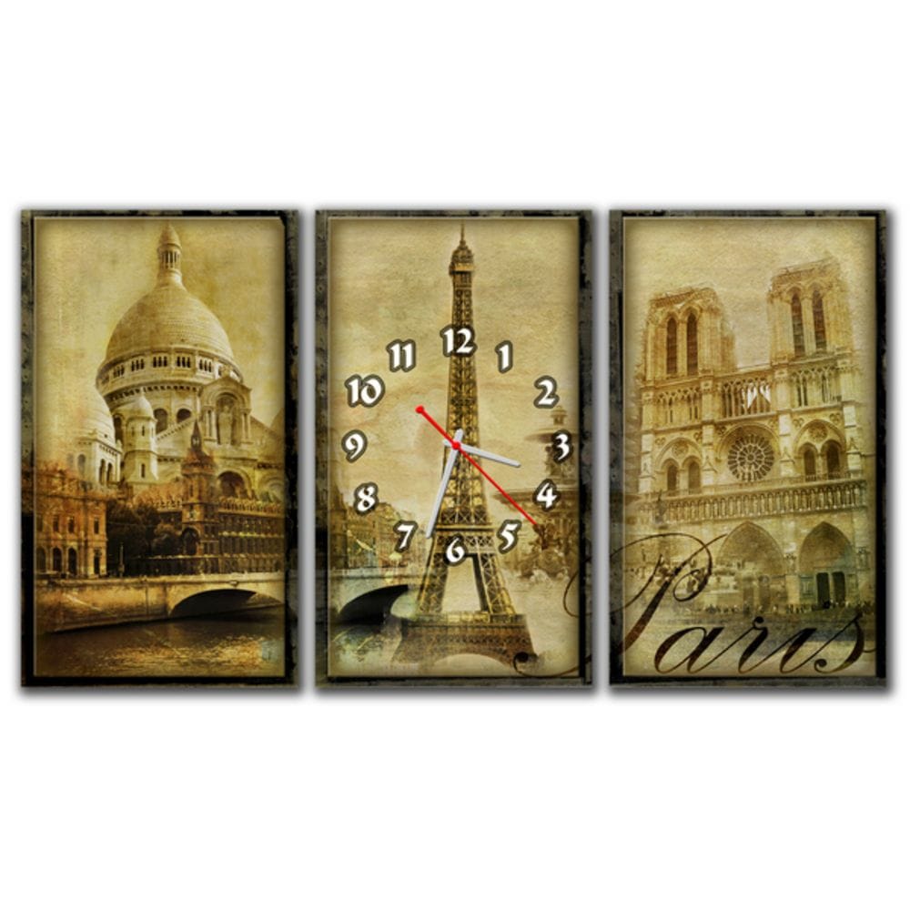 

Модульные настенные часы IdeaClock Paris