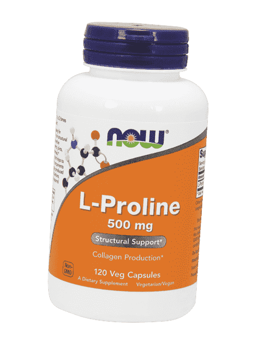

L-Proline 500 Now Foods 120вегкапс (27128022)