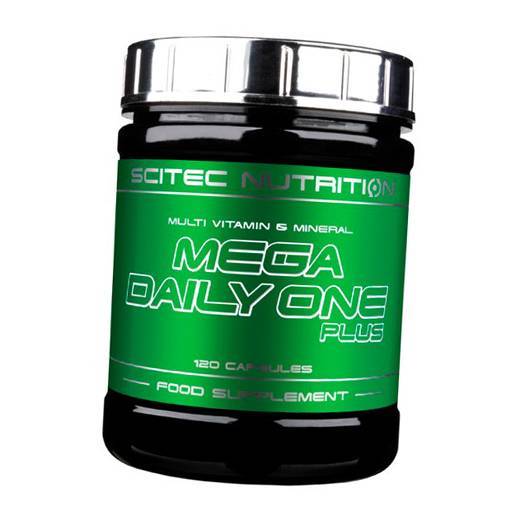 

Витамины и Минералы, Mega Daily One, Scitec Nutrition 120капс (36087008)
