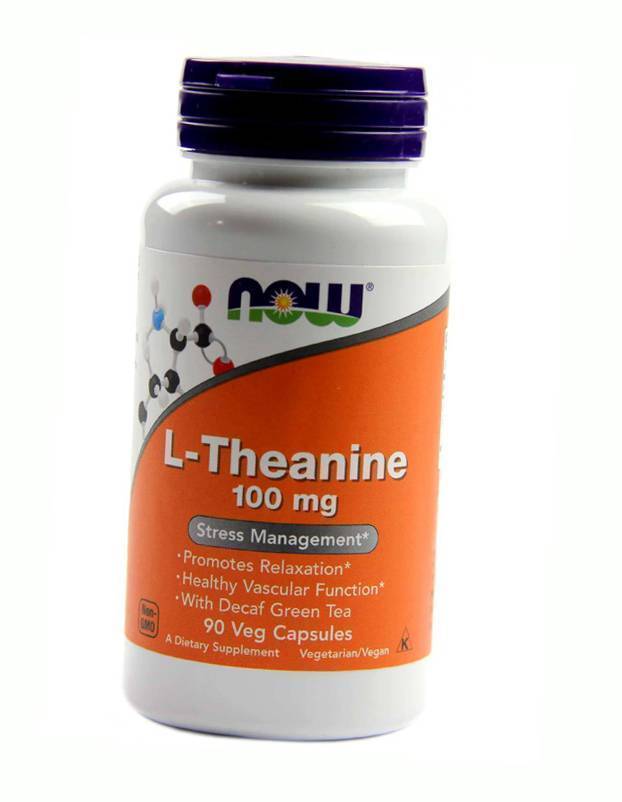 

Теанин, Theanine 100, Now Foods 90вегкапс (27128025)