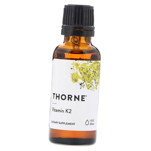

Витамин К2 жидкий, Vitamin K2, Thorne Research 30мл (36357023)