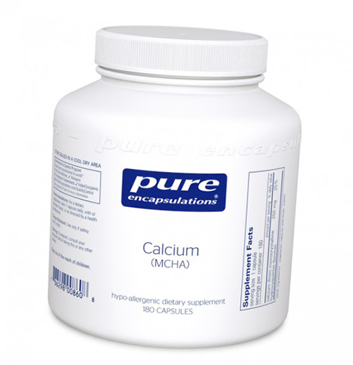 

Гидроксиапатит Кальция, Calcium MCHA, Pure Encapsulations 180капс (36361049)