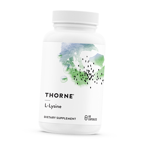 

Лизин, L-Lysine, Thorne Research 60капс (27357005)