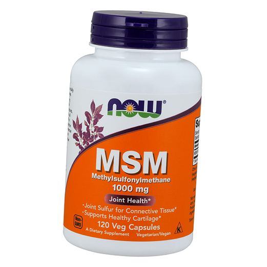 

МСМ, Метилсульфонилметан, MSM 1000, Now Foods 120вегкапс (03128005)