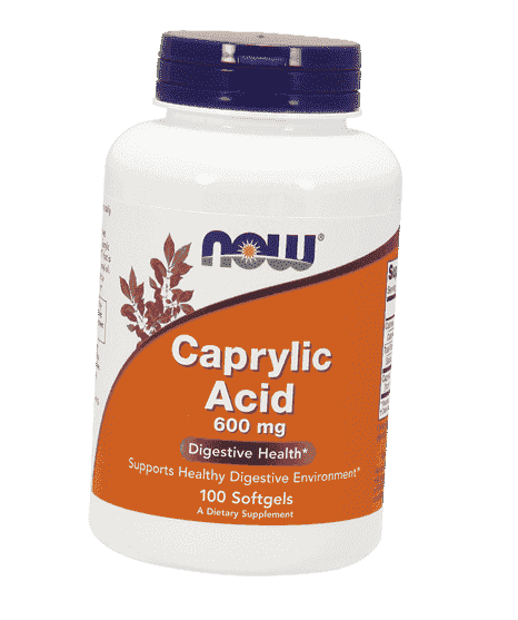 

Caprylic Acid 600 Now Foods 100гелкапс (69128028)