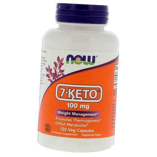 

7-Кето ДГЭА, 7-Keto 100 DHEA, Now Foods 120вегкапс (02128016)