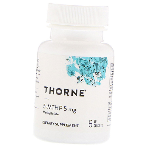 

5-метилтетрагидрофолат, 5-MTHF 5, Thorne Research 60капс (36357082)