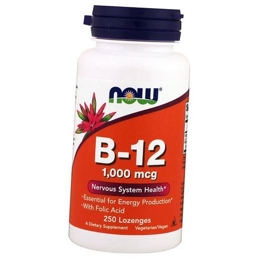 

Фолат и Витамин В12, Vitamin B-12 1000, Now Foods 250леденцов (36128057)