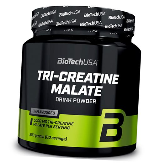 

Три-креатин малат, Tri-Creatine Malate, BioTech (USA) 300г Без вкуса (31084006)