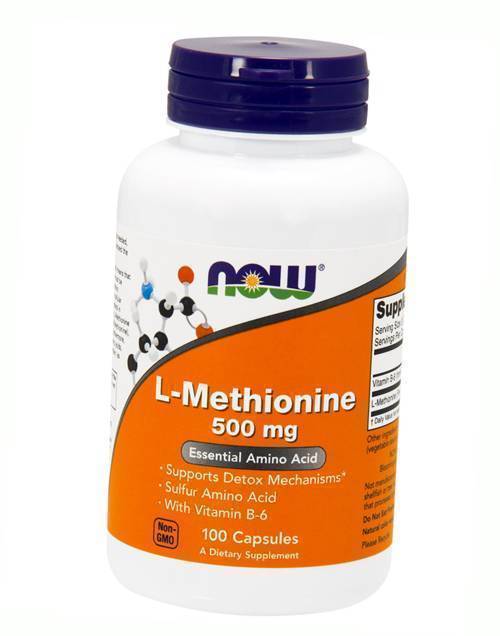 

Метионин, L-Methionine, Now Foods 100капс (27128020)