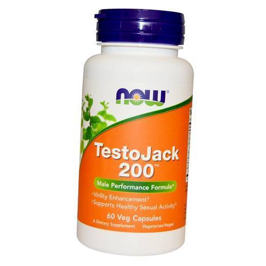 

Testo Jack 200 Now Foods 60вегкапс (08128007)