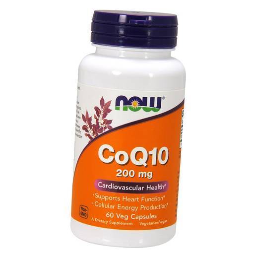 

Коэнзим Q10, CoQ10 200, Now Foods 60вегкапс (70128028)