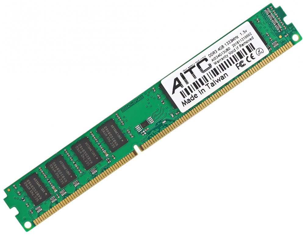 

Оперативная память DDR3-1333 4Gb PC3-10600 AITC AID34G13UBD 4096MB (770008538)