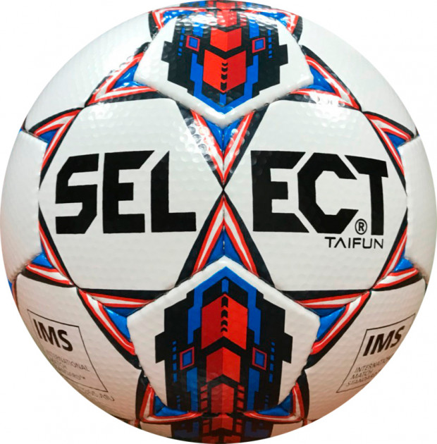 

Мяч футбольный Select Taifun бело-красный [5]