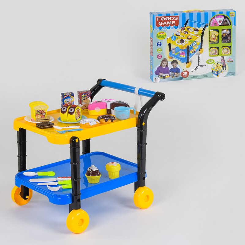 

Игровой набор Сладости 36778-90 с сервировочным столиком, продукты на липучках