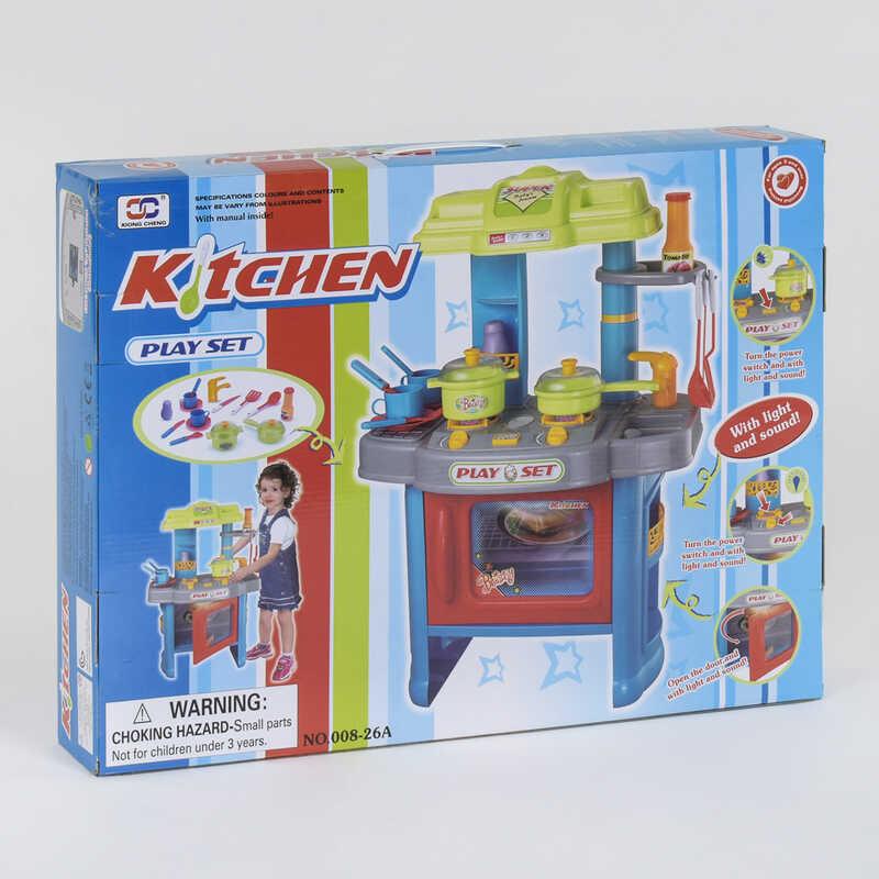 

Кухня Kitchen play set 008-26 А подсветка, звук, на батарейке