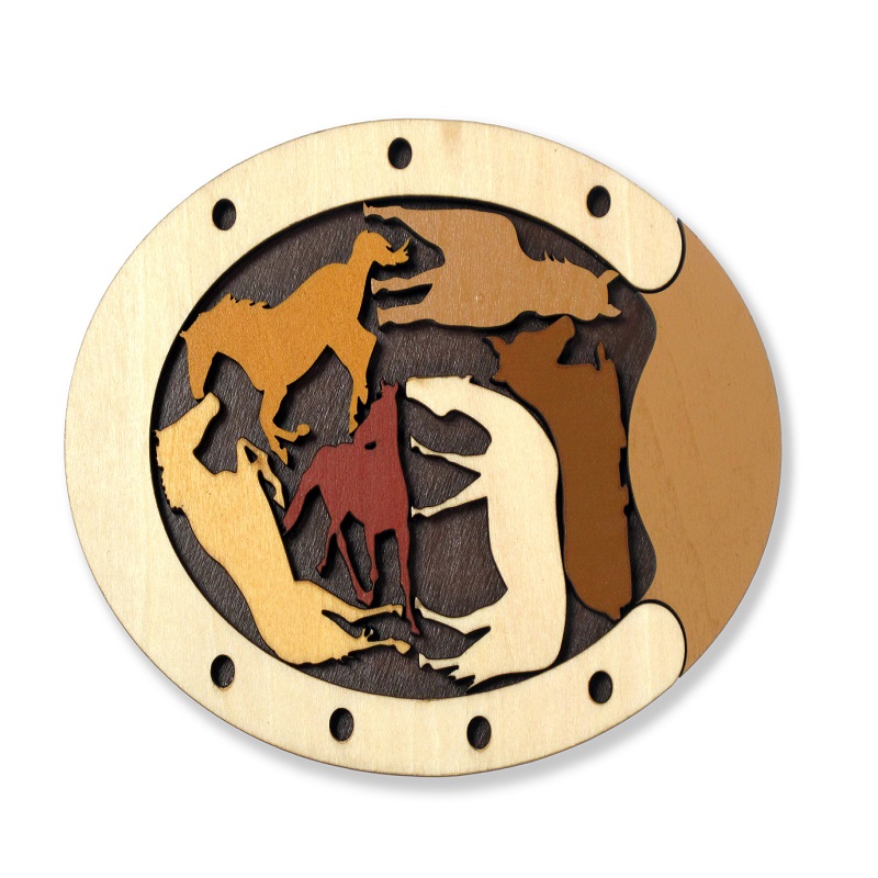 

Игра-головоломка Constantin Puzzle «Дикие лошади»