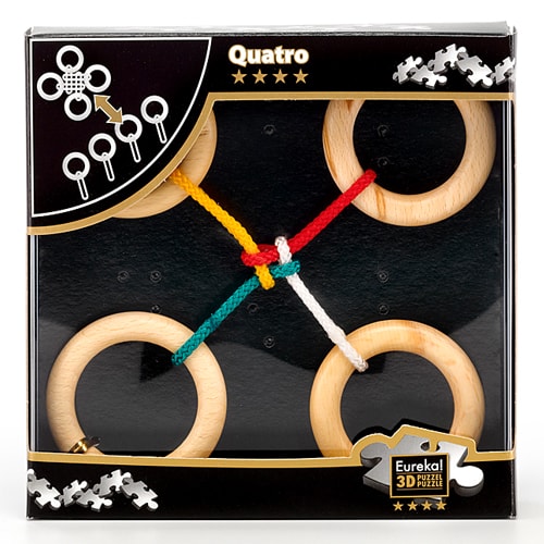 

Веревочная головоломка Eureka 3D Puzzle «Quatro — Четыре»