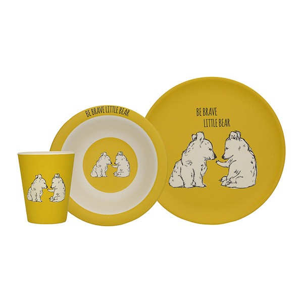 

Набор детской посуды Creative Tops Into The Wild Bear 3 пр 5226219