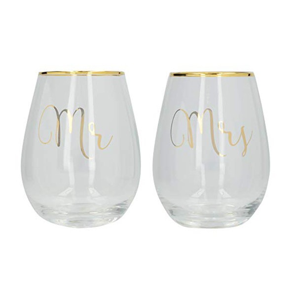 

Набор стаканов Creative Tops Ava I Mr And Mrs 2 пр 5226392