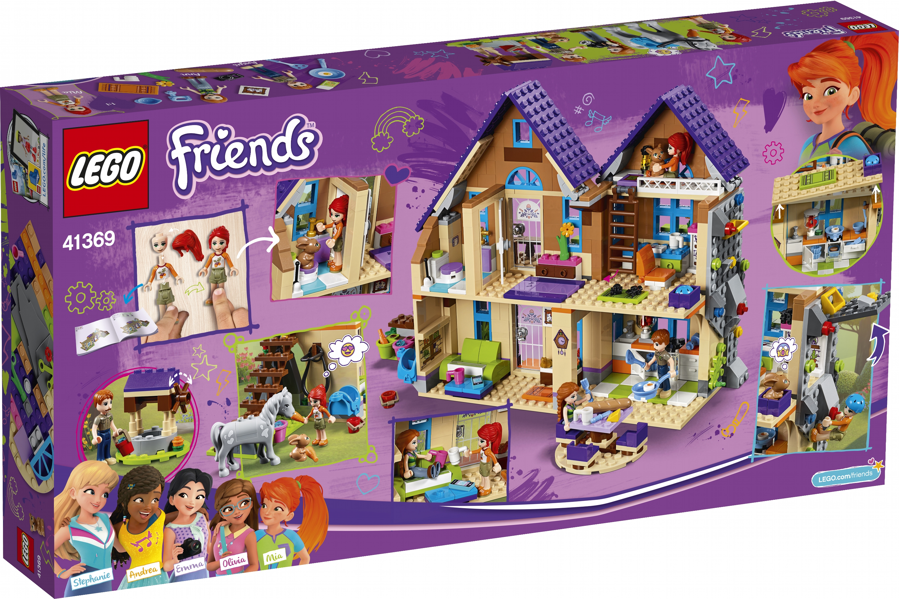 Lego friends store mia's house 2019