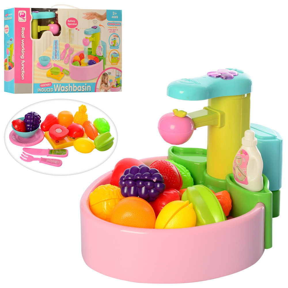 

Детская сенсорная игровая кухня с водой Metr+ QF26245P