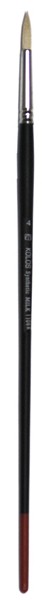 

Кисть синтетика круглая 1108R Milk Kolos №12