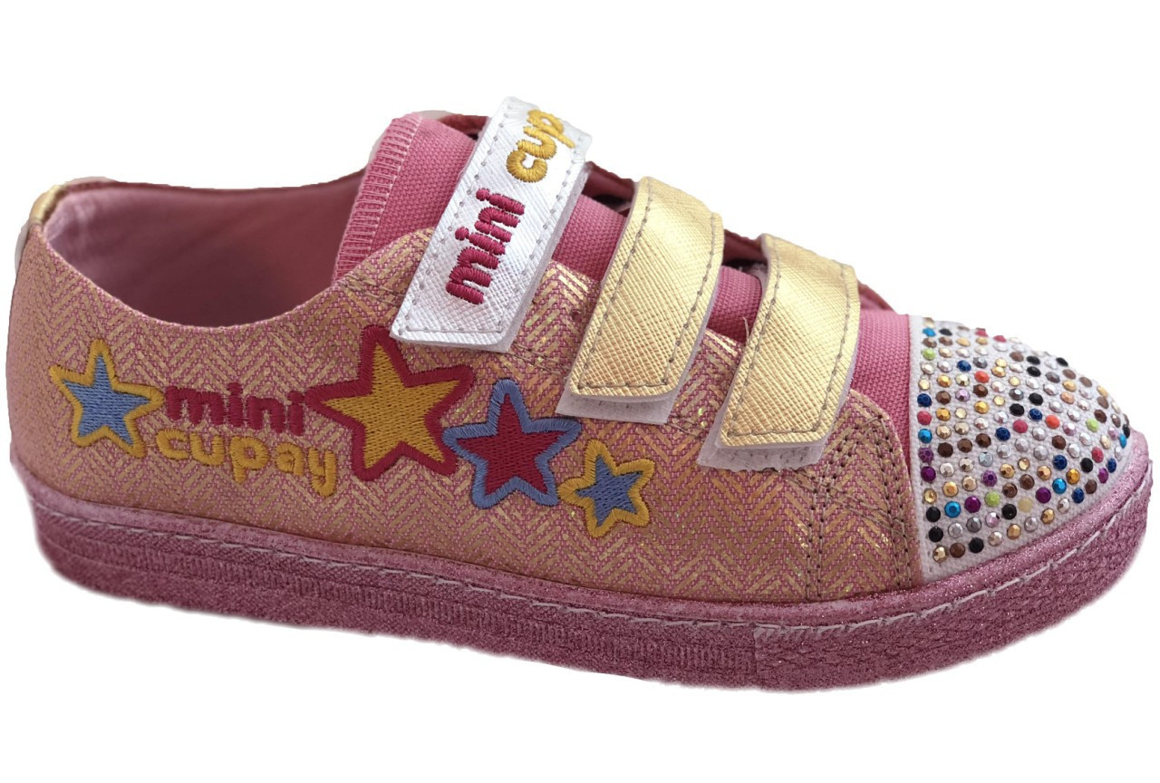 

Текстильные кеды 72ROSEZOLOTO 34 21,5 см Розовые с золотом