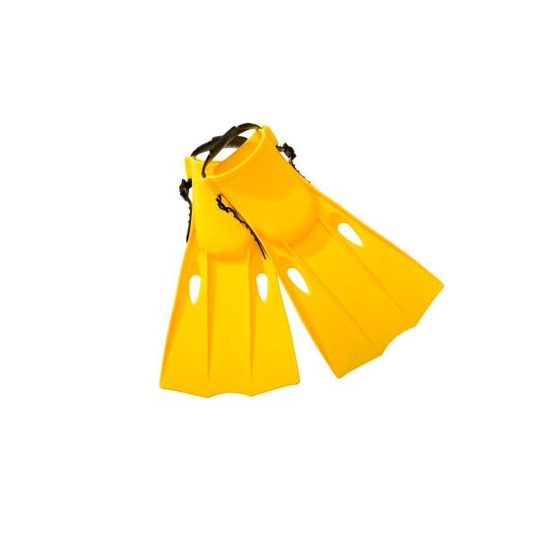 

Ласты для плавания Swim Fins Intex, M(24-26см), желтые, 55937