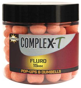 

Бойлы Dynamite Baits CompleX-T Fluro Pop-Ups & Dumbbells 15мм/100гр