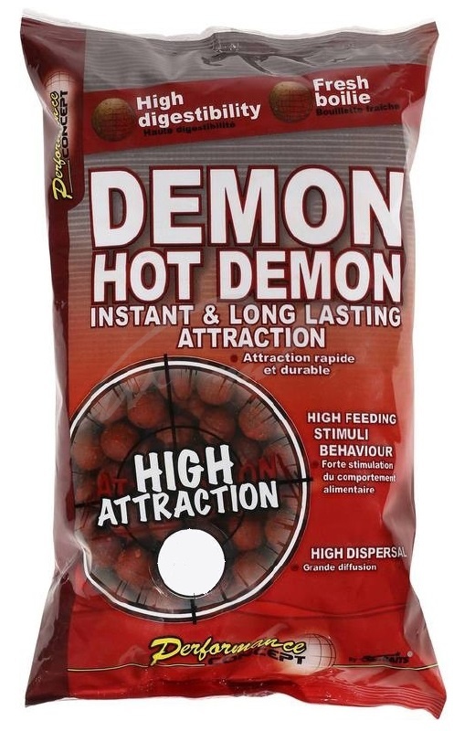 

Бойлы Starbaits Demon Hot Demon 20 мм 1 кг