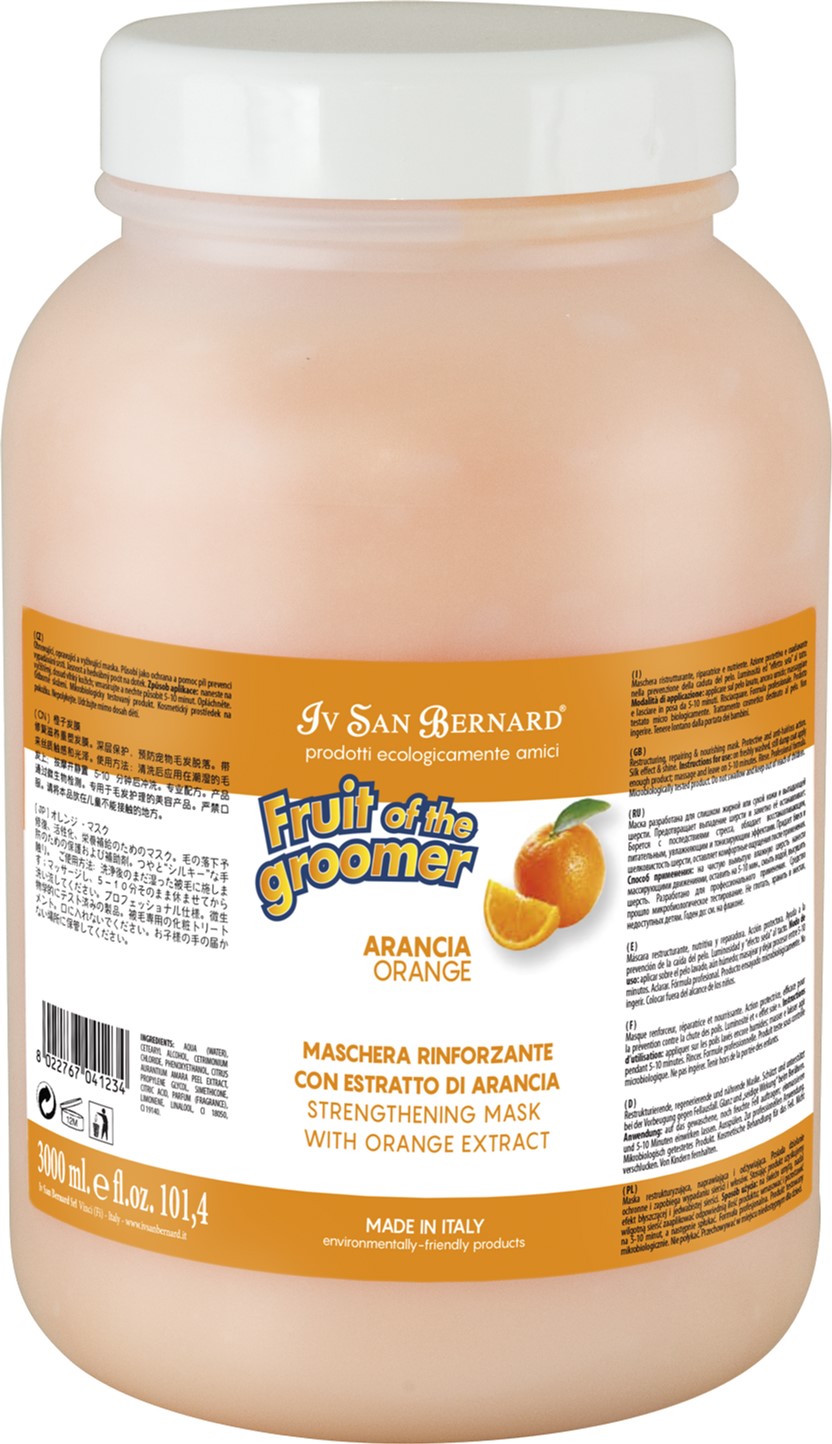 

Маска Iv San Bernard для собак и кошек Orange укрепляющая с экстрактом апельсина 3 л (1234 NMASAR3000)