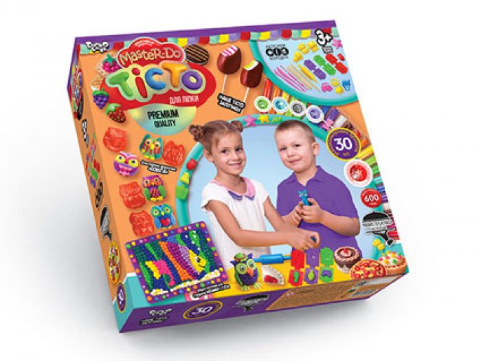 

Тесто для лепки Master Do, Danko Toys (30 цветов)